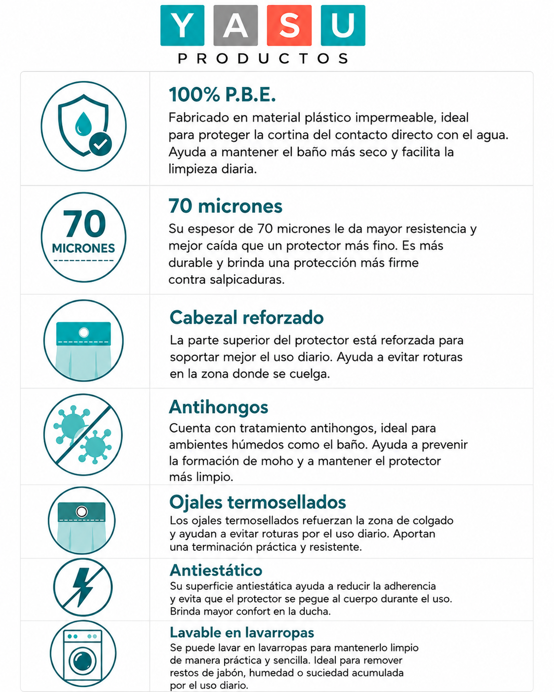 Caracteristicas protector